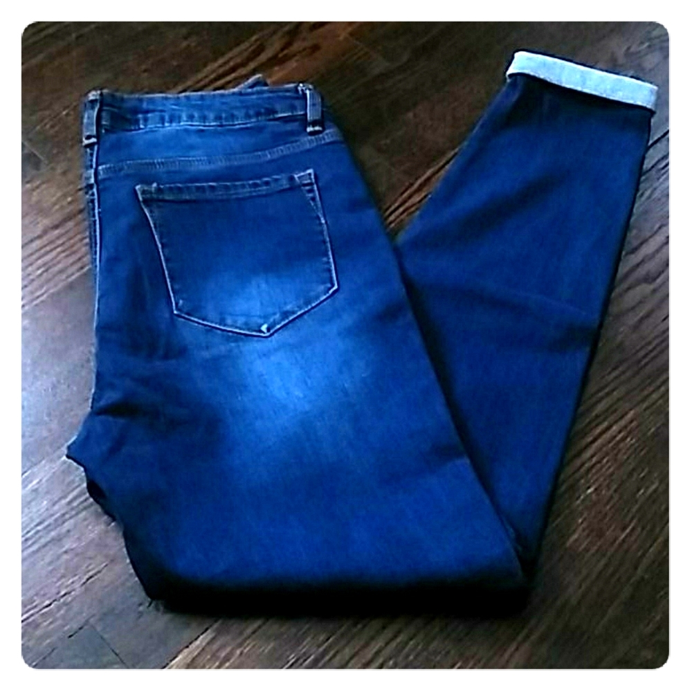 NWT! Wax Jean High Waist Distressed Skinny Crop
